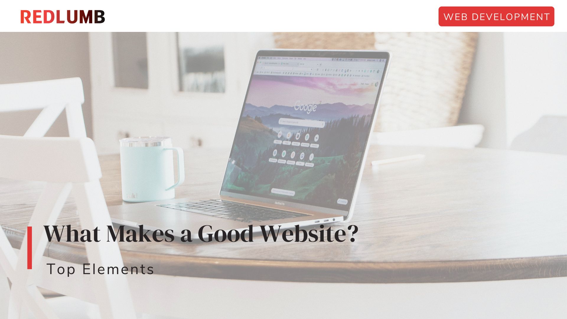 What Makes a Good Website? top elements