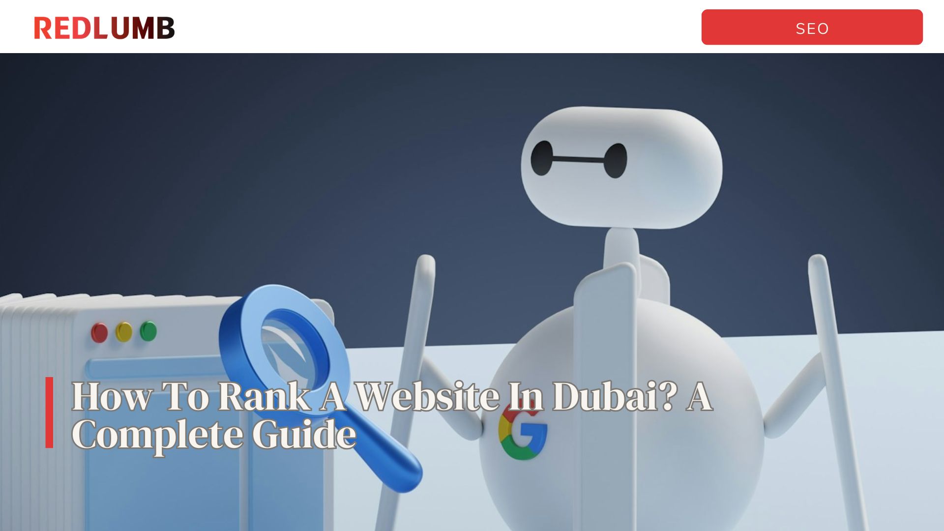 ranking a website in Dubai