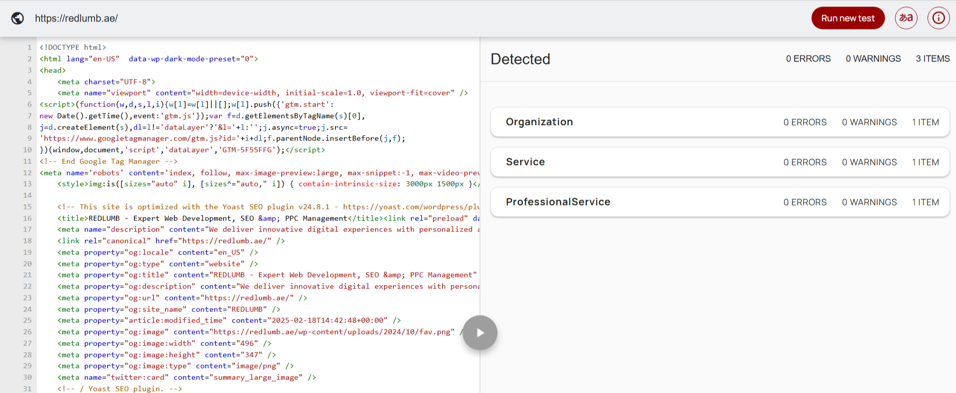 Schema Markup Tool